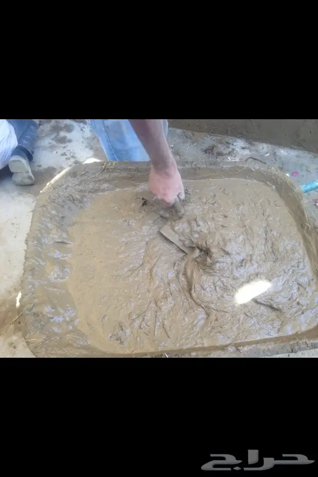 الأسمنت الطيني للأعمال التراثية 1