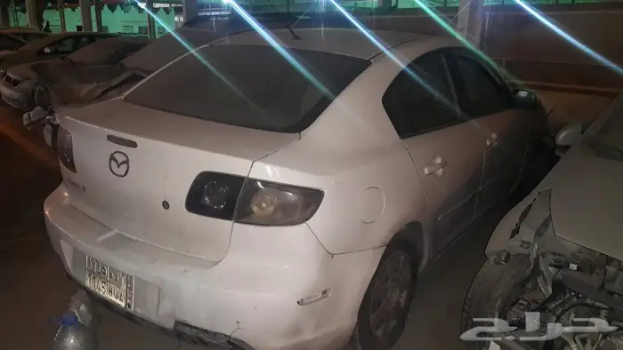 مازدا3 مصدوم تشليح 2008 ((قطع غيار فقط)) 1