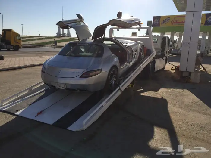 شحن سيارات من دبي للسعودية سطحة هدروليك 5