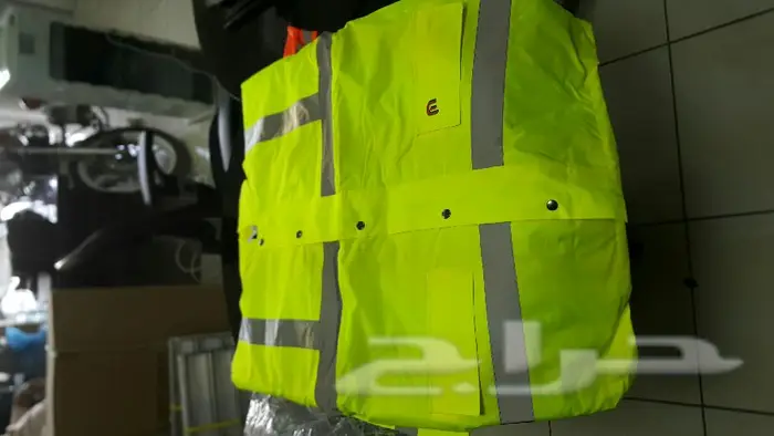 سترة عاكسة فسفورية لسلامة المرورية 2