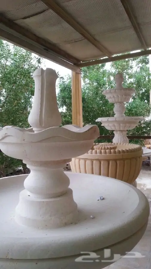 نوافير من الحجر الطبيعي 14