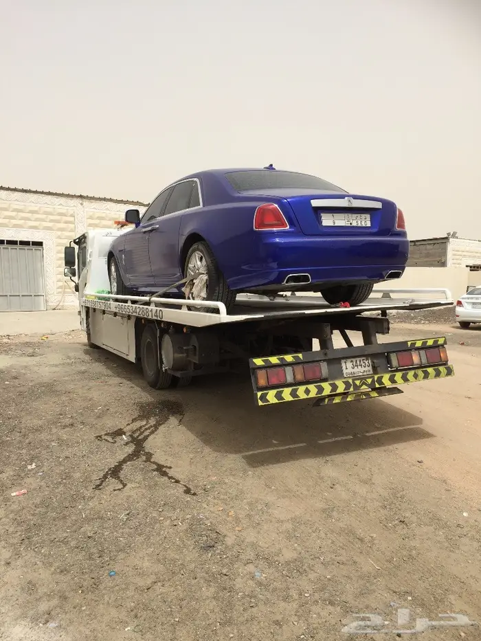 سطحة لنقل السيارات من دبي للسعودية  4