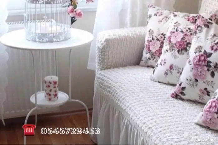 تلبيسات الكنب التركية ( و تلبيسات لكراسي طاولات الطعام )  4