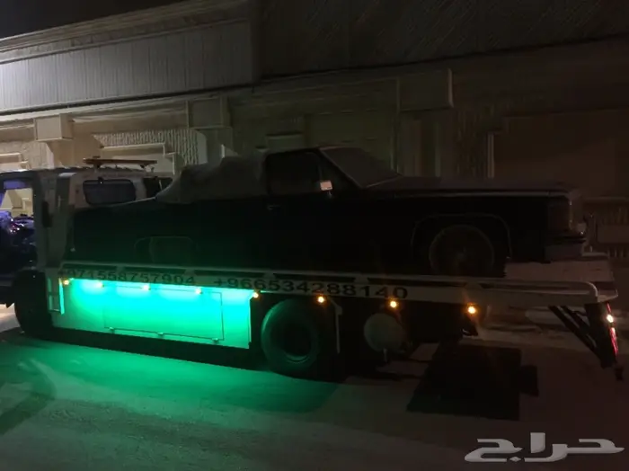 سطحة لنقل السيارات من الامارات للسعودية 3