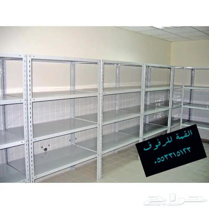 رفوف مخازن ومستودعات رفوف تخزين حديد رفوف 6
