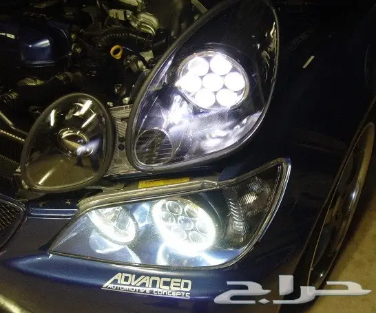 تعديل انوار وزينون وعدسات 2