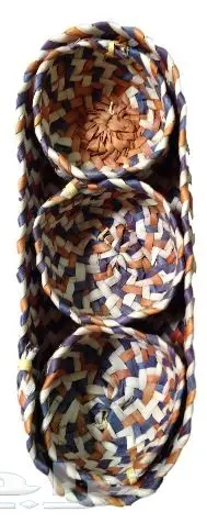 منسف خوص نخيل للضيوف والديكور للبيع 0