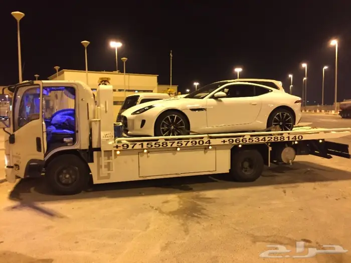 شحن سيارات من دبي للسعودية سطحة هدروليك 7