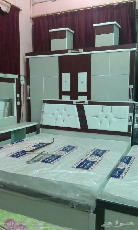 غرف نوم جديده الوان مختلفه جاهزه للتركيب (image 19)