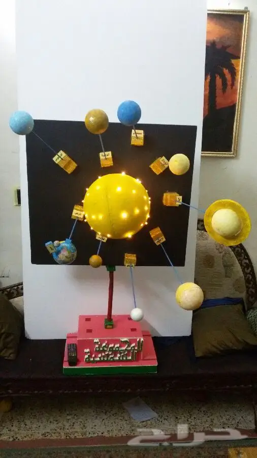 بأسعار مناسبة.تصميم وتنفيذ مجسمات ولوحات فوم وفلين بالرياض طلاب ومدارس وجامعات وغيره  (image 1)