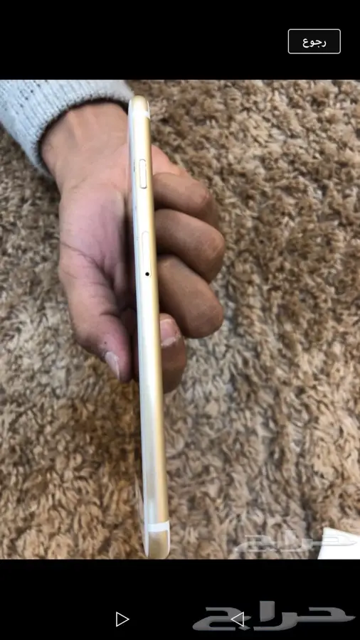 أيفون 6بلص 64قيق حدي 900اخو الجديد ذهبي (image 1)