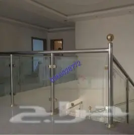 درابزين بيتك و سور حماية للمسبح من الاستانلس (image 16)