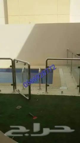درابزين بيتك و سور حماية للمسبح من الاستانلس (image 117)