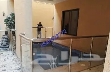 درابزين بيتك و سور حماية للمسبح من الاستانلس (image 30)