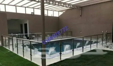 درابزين بيتك و سور حماية للمسبح من الاستانلس (image 36)