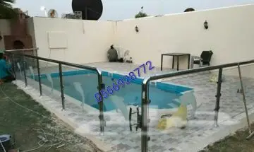 درابزين بيتك و سور حماية للمسبح من الاستانلس (image 50)