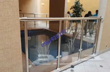 درابزين بيتك و سور حماية للمسبح من الاستانلس (image 15)