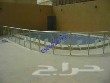 درابزين بيتك و سور حماية للمسبح من الاستانلس (image 108)