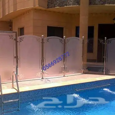 درابزين بيتك و سور حماية للمسبح من الاستانلس (image 110)