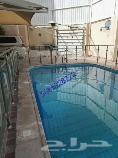 درابزين بيتك و سور حماية للمسبح من الاستانلس (image 48)