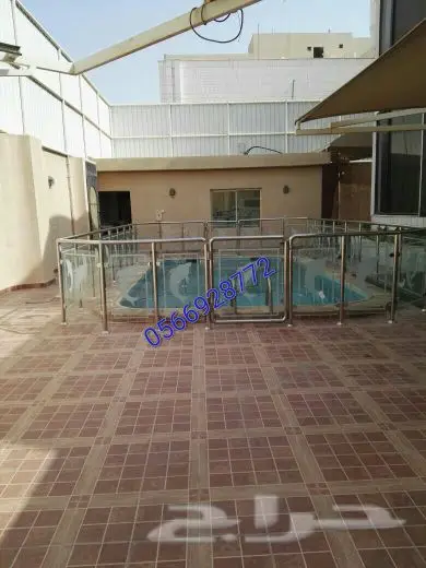 درابزين بيتك و سور حماية للمسبح من الاستانلس (image 34)