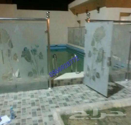 درابزين بيتك و سور حماية للمسبح من الاستانلس (image 71)