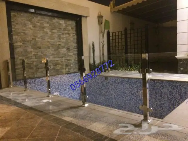 درابزين بيتك و سور حماية للمسبح من الاستانلس (image 85)