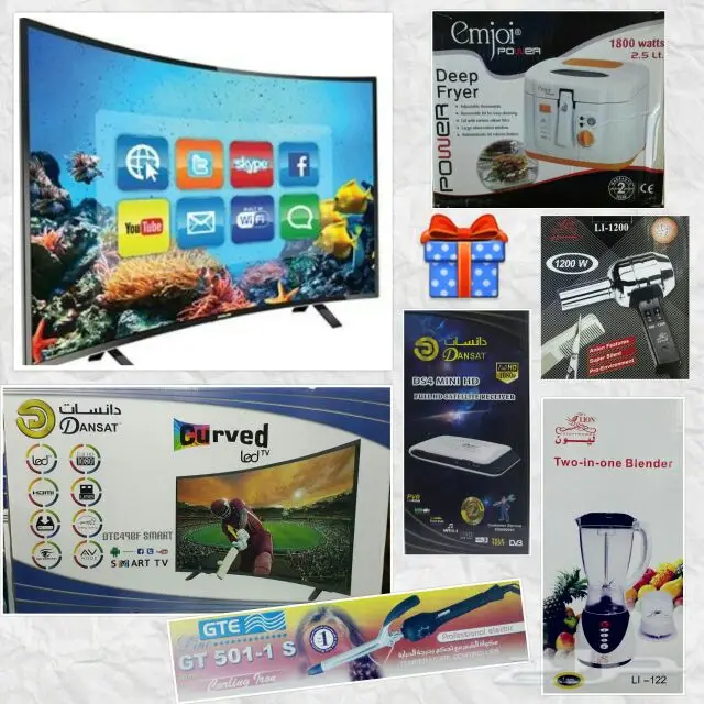 الشاشه المنحنيه 4K عليك و 5 هدايا علينا (image 1)