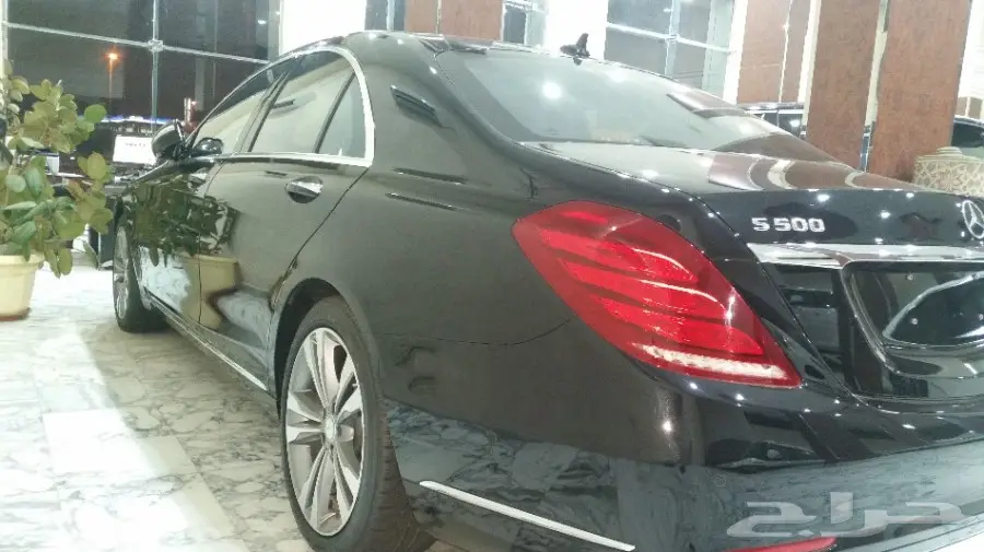  للبيع مرسيدس S 500 موديل 2015مستعمل قصير (image 4)