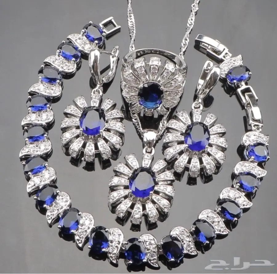 أطقم فضة S925 بأحجار زركون بسعر رخيص (image 11)