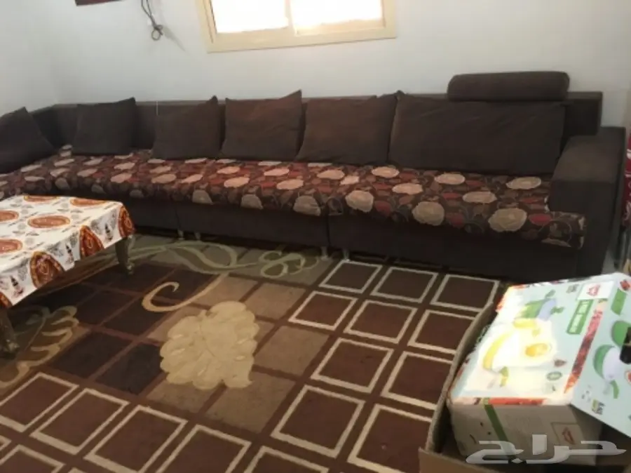 كنب حرف L للبيع بالرياض البيع بعد 24 ساعه