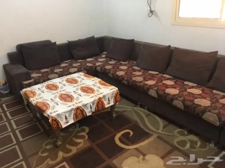 كنب حرف L للبيع بالرياض البيع بعد 24 ساعه (image 1)