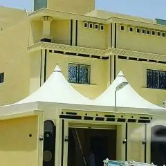 مضلات وسواتر وجميع أعمال الحداده وبيوت شعر (image 10)