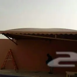 مضلات وسواتر وجميع أعمال الحداده وبيوت شعر (image 22)