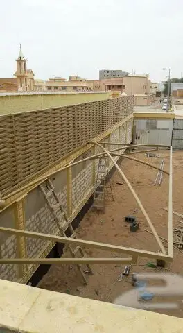 مضلات وسواتر وجميع أعمال الحداده وبيوت شعر (image 31)