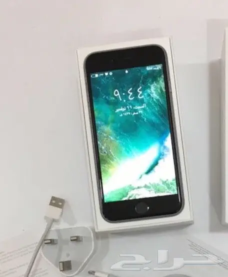 أيفون 6 العادي سلفر 32G