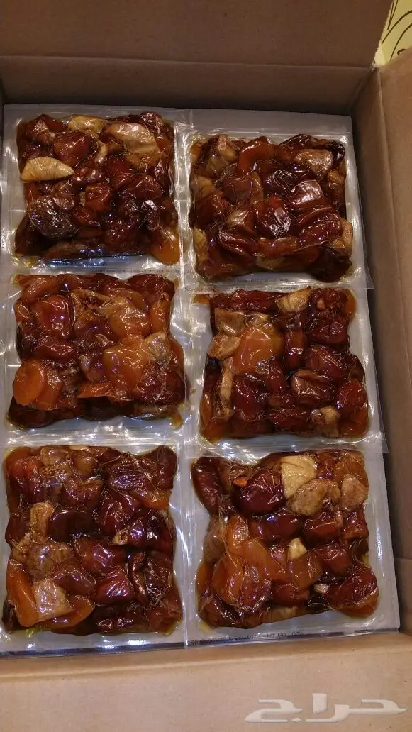 تمور فاخره.سكري القصيم محشي 4 في 1