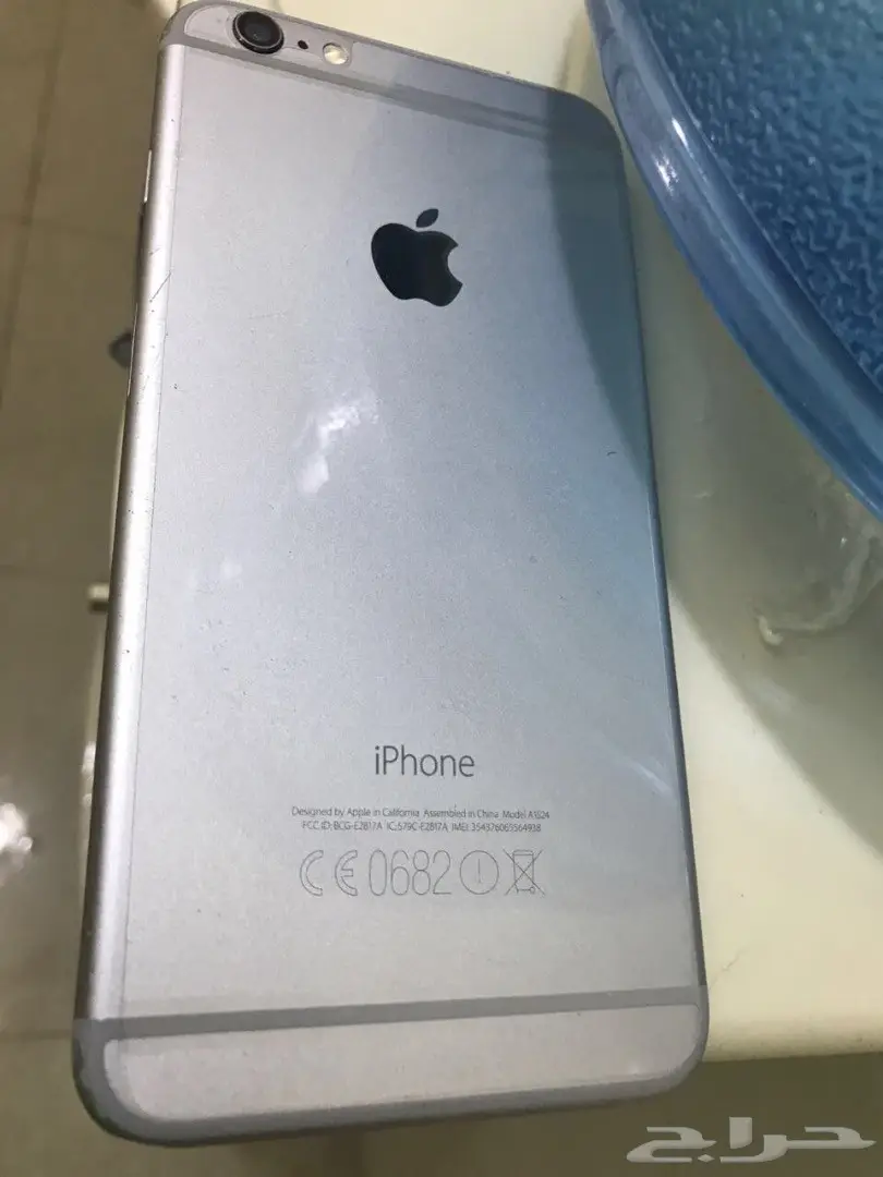 ايفون 6 بلس 64 قيقا اسود سلفر للبيع او البدل (image 1)
