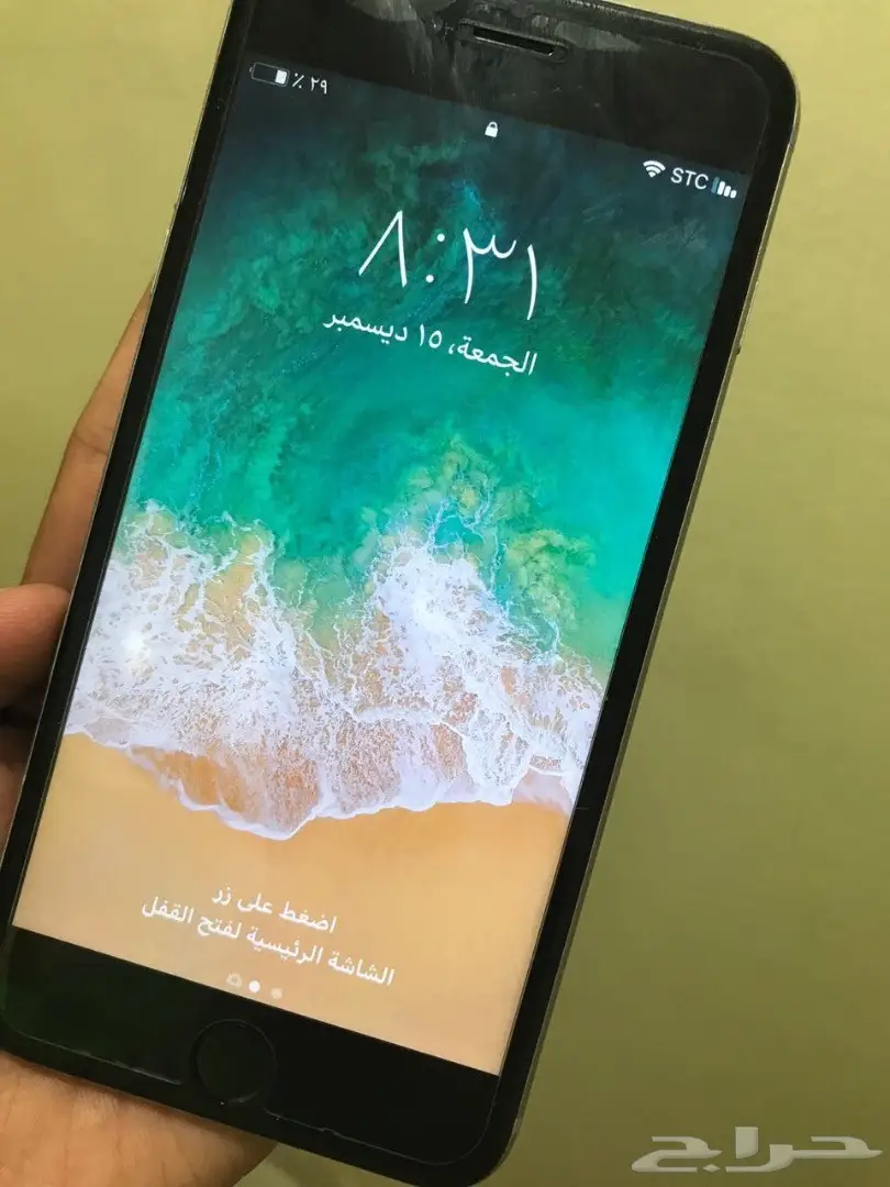 ايفون 6 بلس 64 قيقا اسود سلفر للبيع او البدل (image 6)