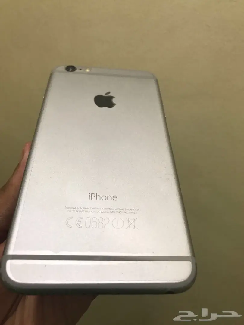 ايفون 6 بلس 64 قيقا اسود سلفر للبيع او البدل (image 7)