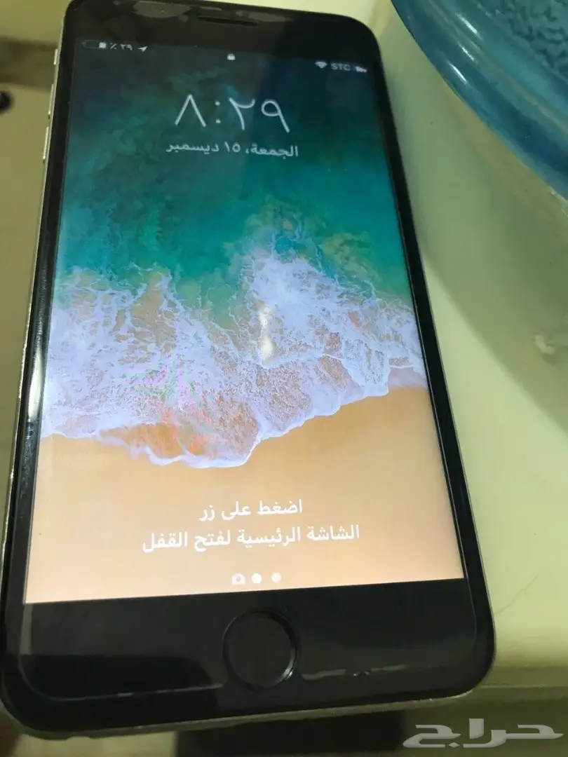 ايفون 6 بلس 64 قيقا اسود سلفر للبيع او البدل (image 9)