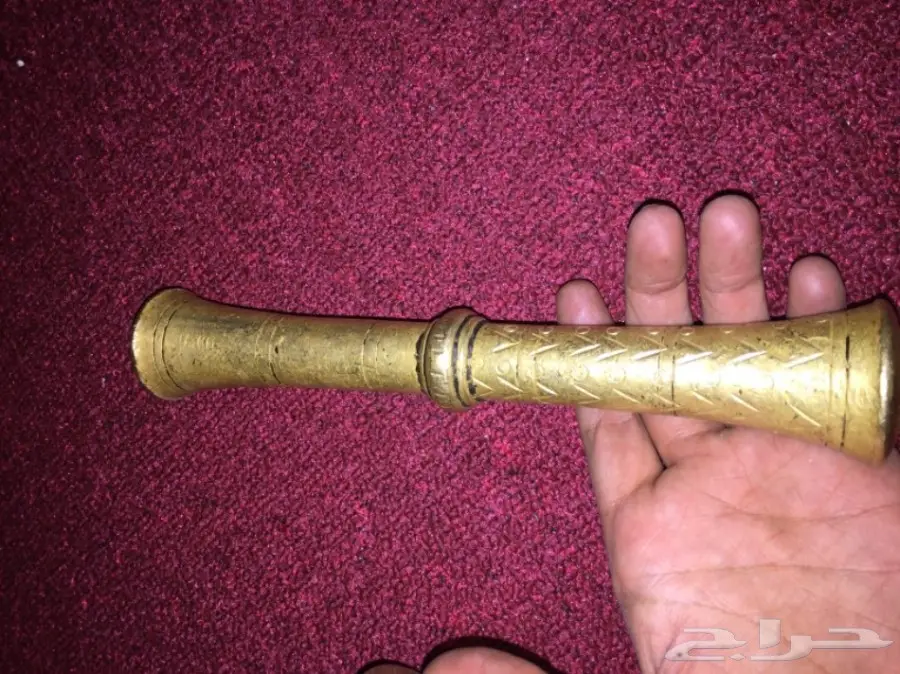 نجر قديم منقوش واباريق نحاس تراث (image 7)