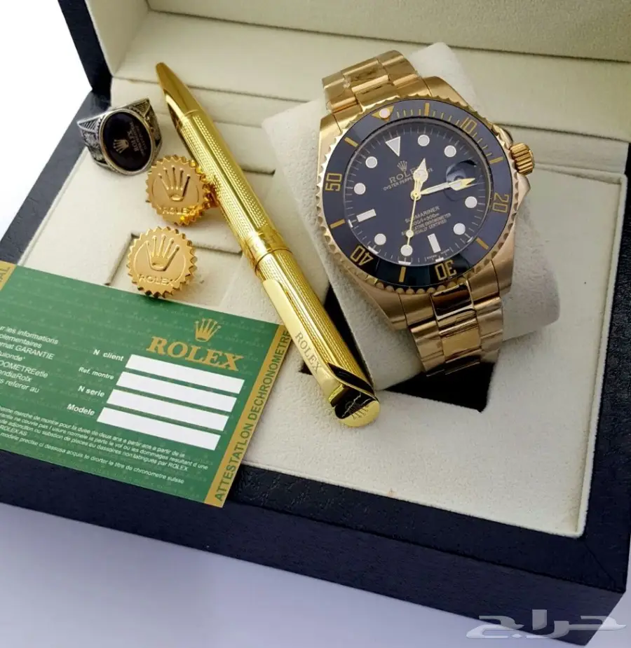 اطقم رولكس رجالي درجه اولى 100 بالمئة