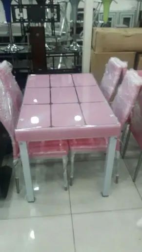 طاولات طعام زجاج وخشب طاولات خدمة (image 77)