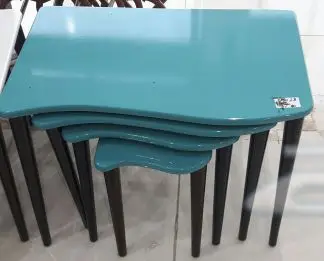 طاولات طعام زجاج وخشب طاولات خدمة (image 96)