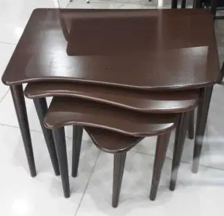 طاولات طعام زجاج وخشب طاولات خدمة (image 99)