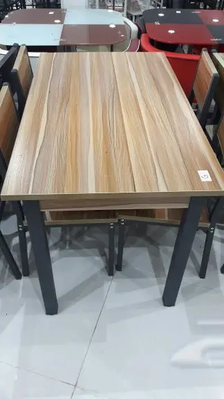طاولات طعام زجاج وخشب طاولات خدمة (image 43)