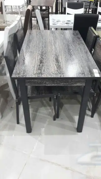طاولات طعام زجاج وخشب طاولات خدمة (image 45)