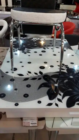 طاولات طعام زجاج وخشب طاولات خدمة (image 60)