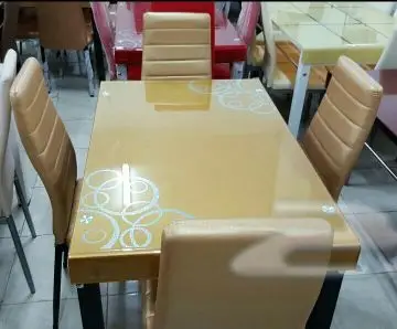 طاولات طعام زجاج وخشب طاولات خدمة (image 82)